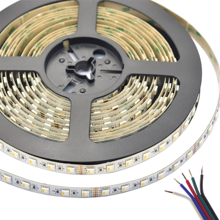 RGBW Super Bright 4 Colors in 1 Series DC12/24V Optional 5050SMD 420LEDs Flexible LED Strip Lights Waterproof Optional 16.4ft Per Reel By Sale